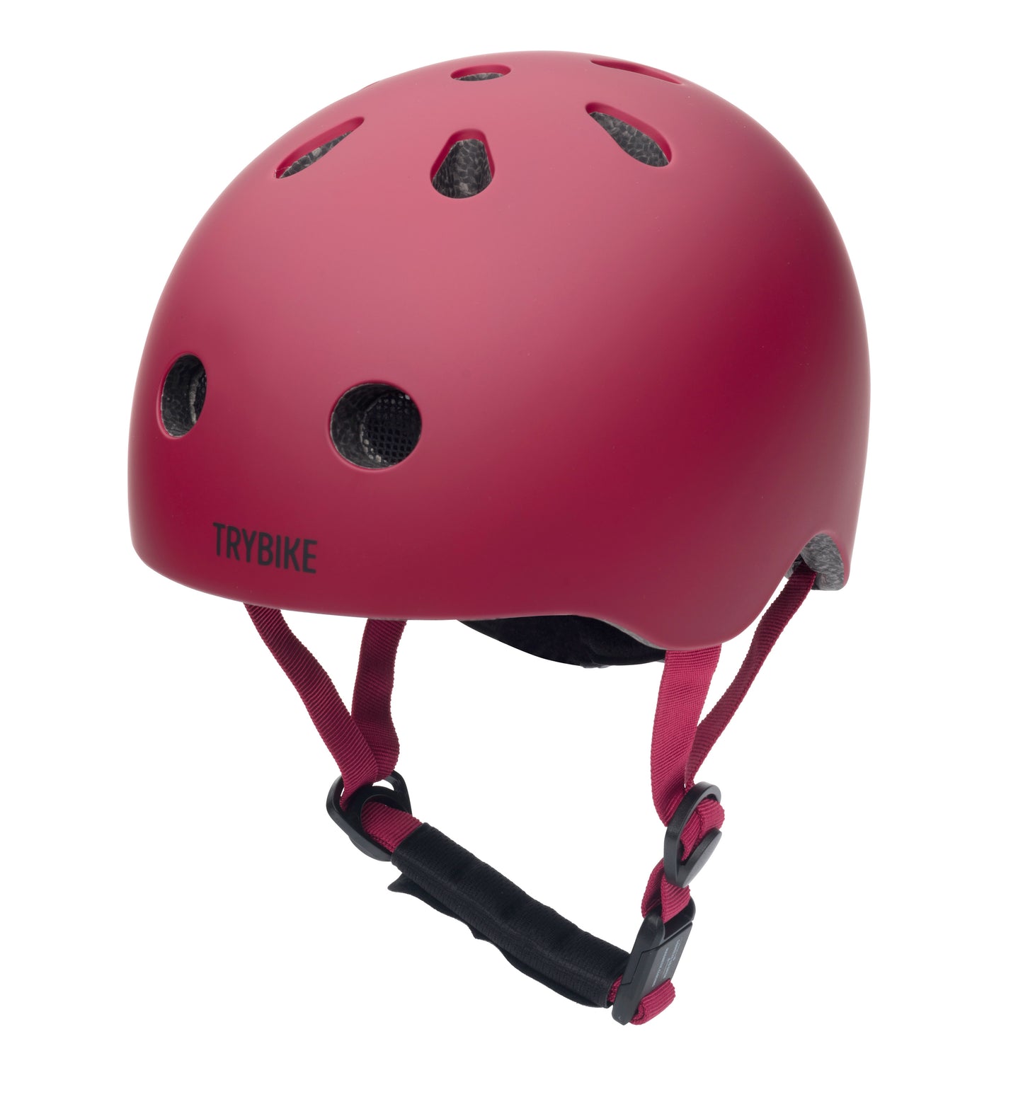 Casque rouge mat taille XS - TRYBIKE