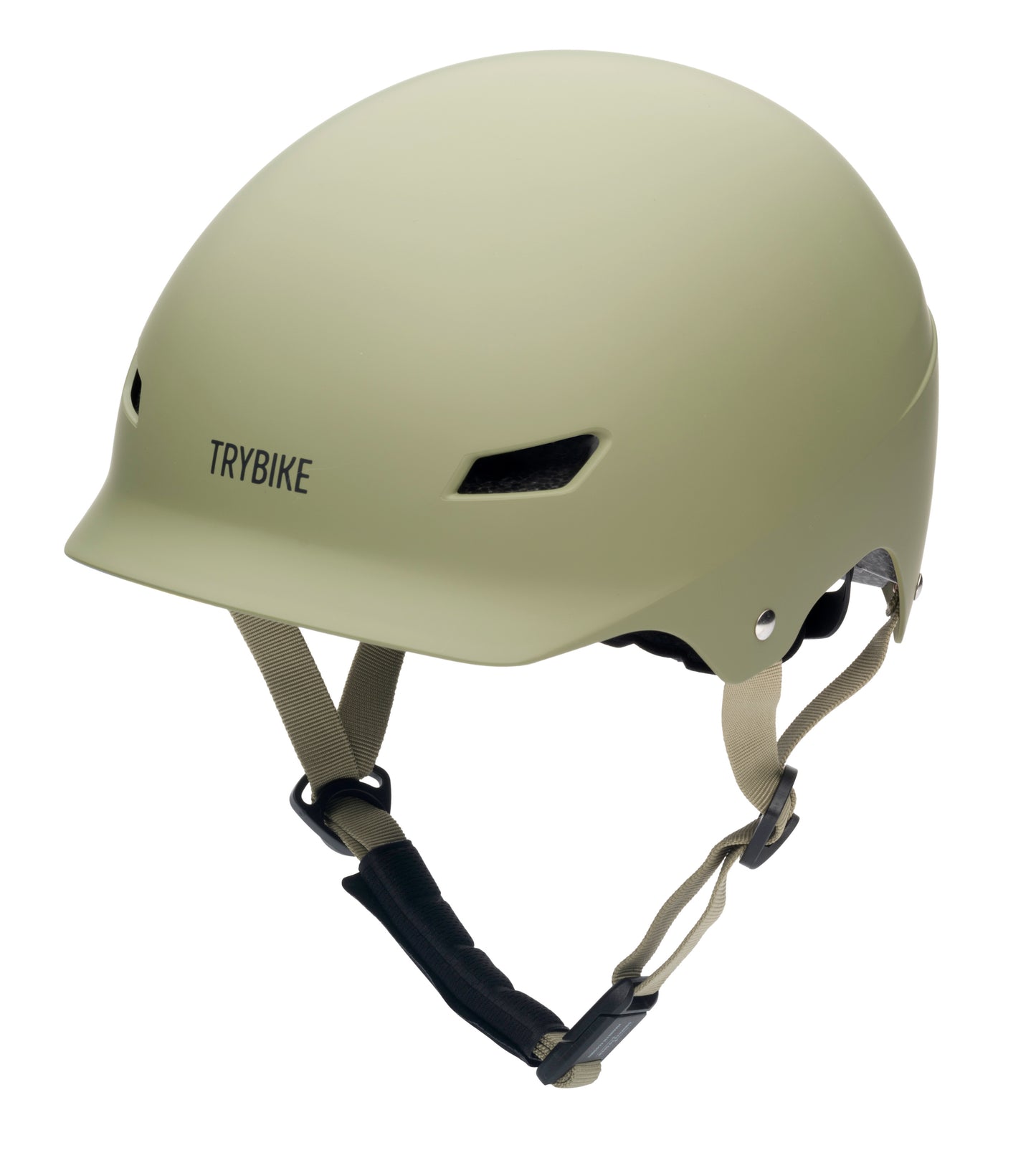 Casque vert mat taille S/M - TRYBIKE