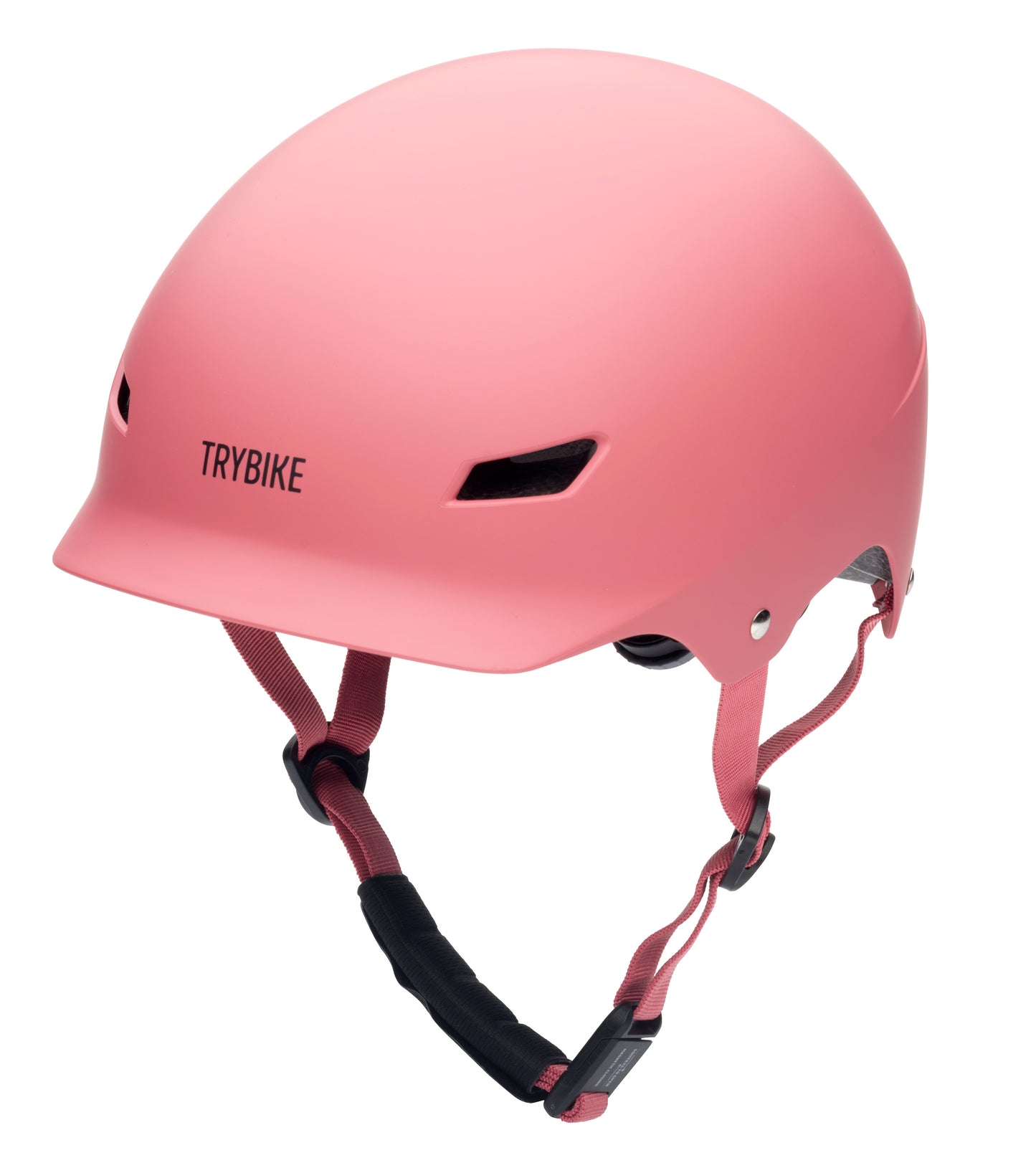 Casque rose mat taille S/M - TRYBIKE