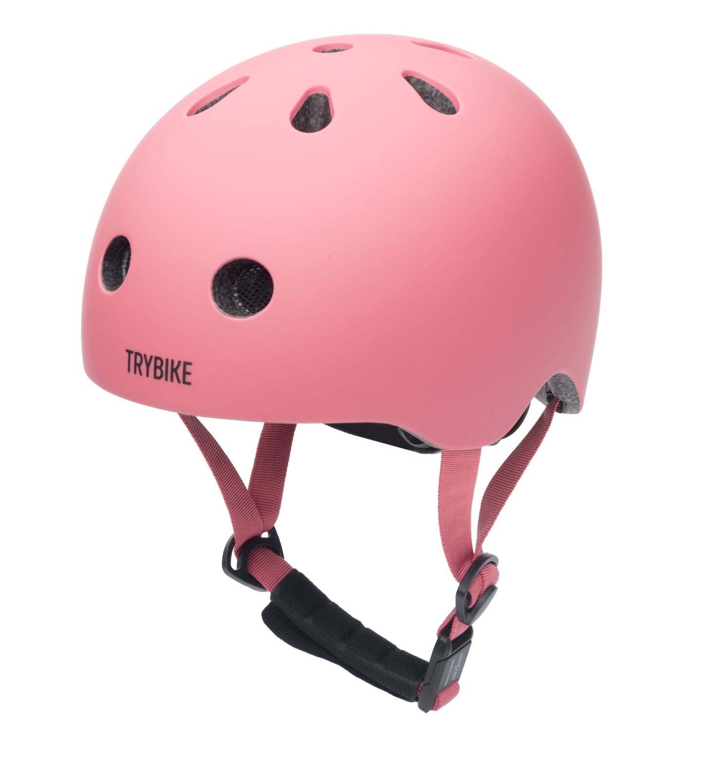 Casque rose mat taille XS - TRYBIKE