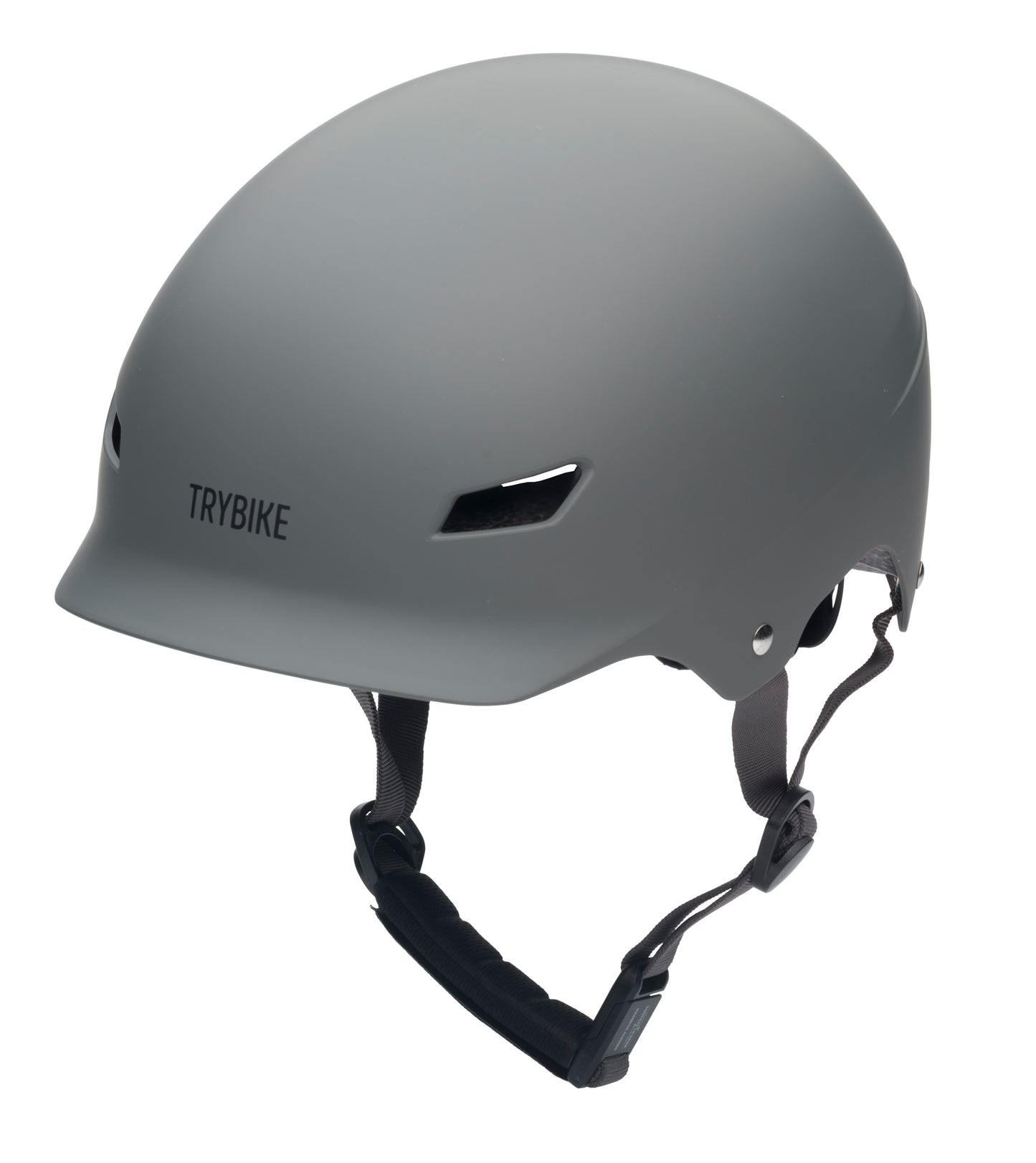 Casque anthracite mat taille S/M - TRYBIKE