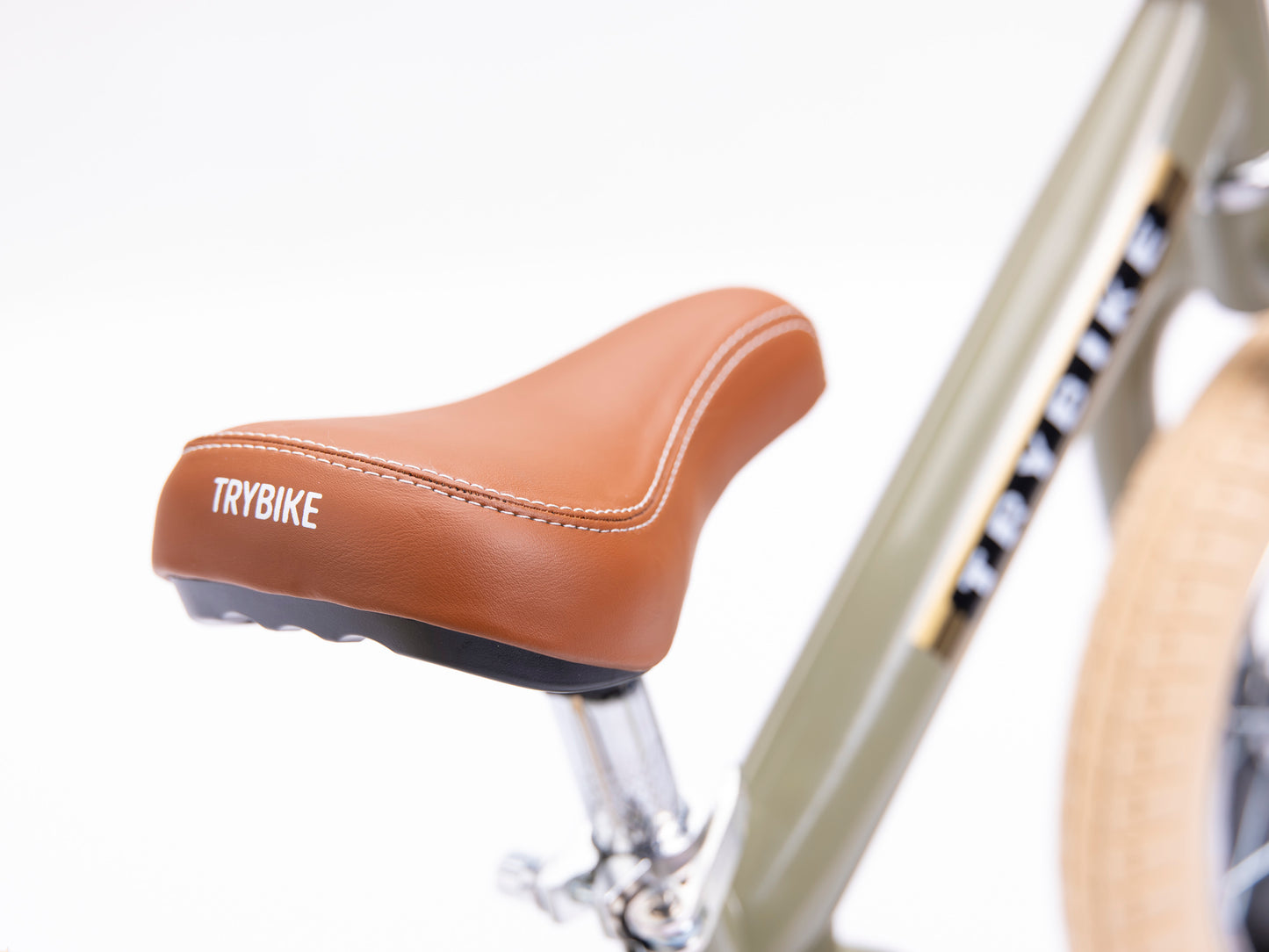 selle marron - TRYBIKE