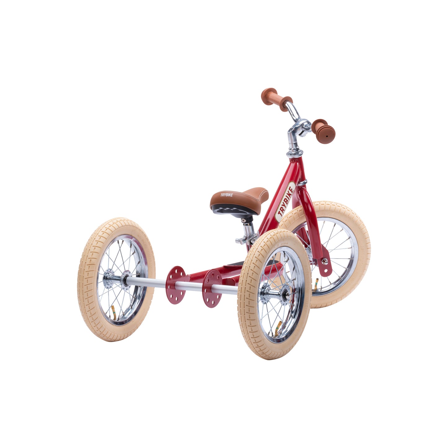 Poignée vélo enfant rouge 100mm draisienne tricycle trottinette -  CYCLINGCOLORS