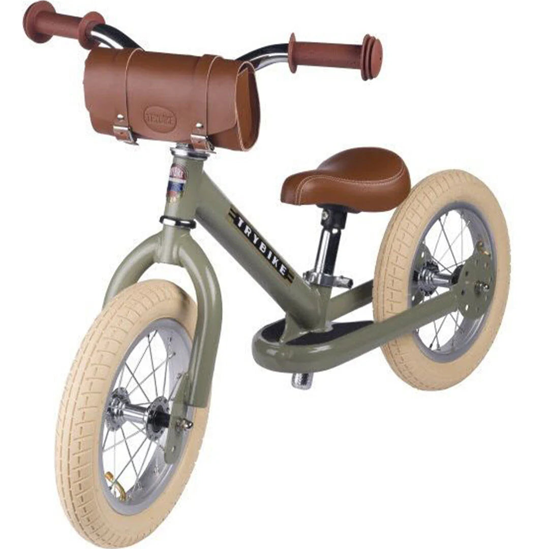 sacoche de guidon en simili cuir - TRYBIKE